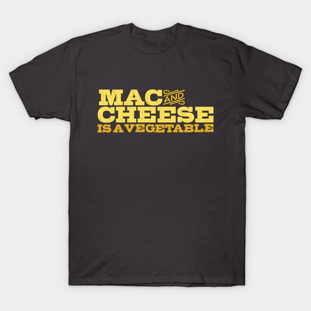 Mac and Cheese is a Vegetable T-Shirt by Wright Art